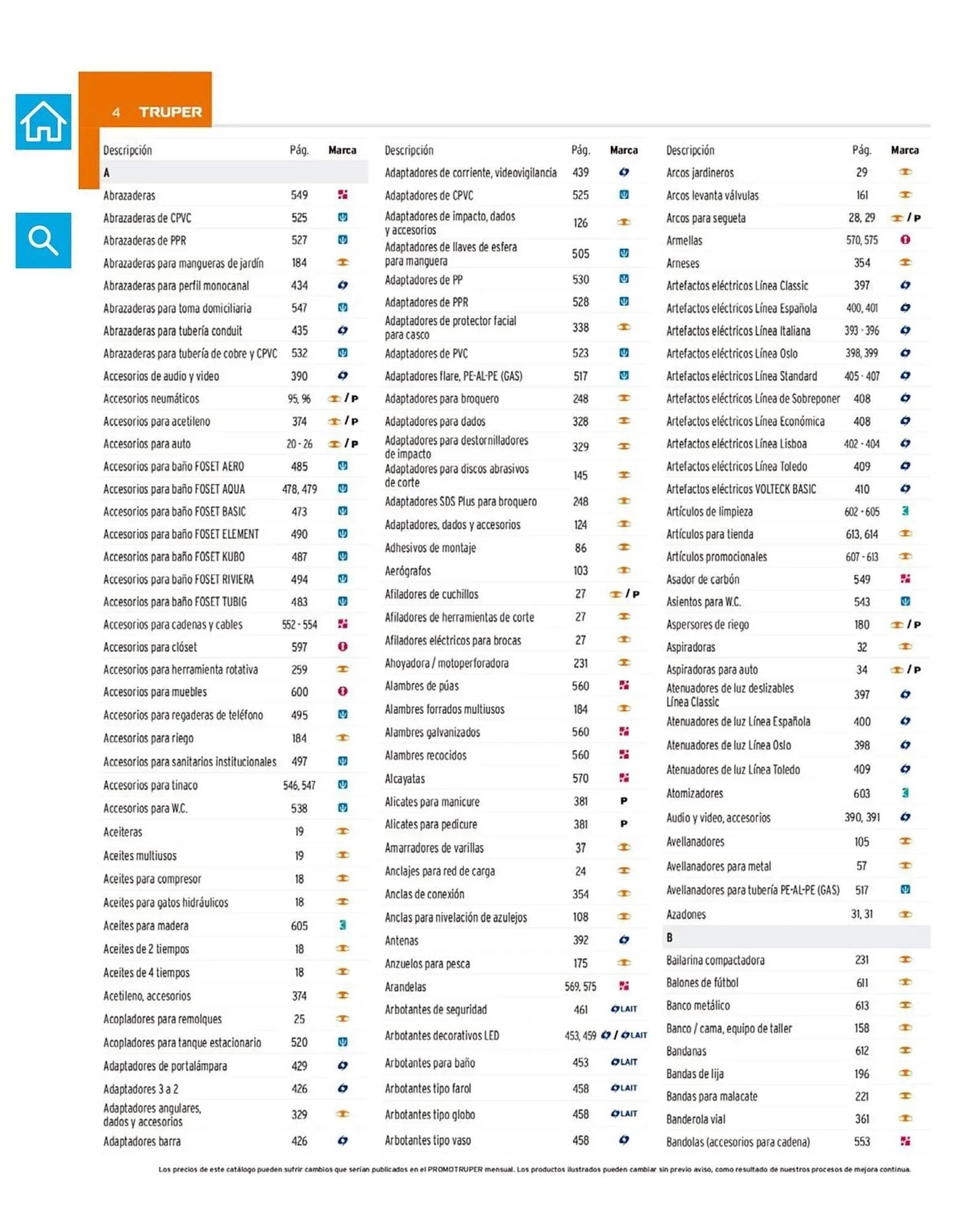 Catálogo de Catálogo Truper 7 de marzo al 31 de diciembre 2025 - Pagina 5