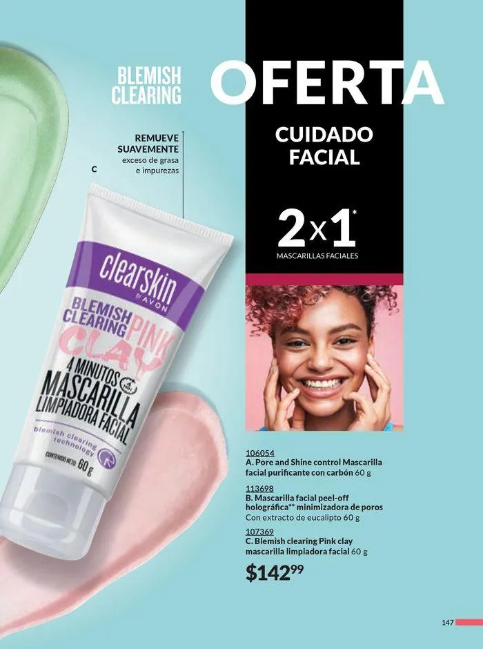 Catálogo de Avon COSMÉTICOS C09 17 de abril al 22 de mayo 2024 - Pagina 147