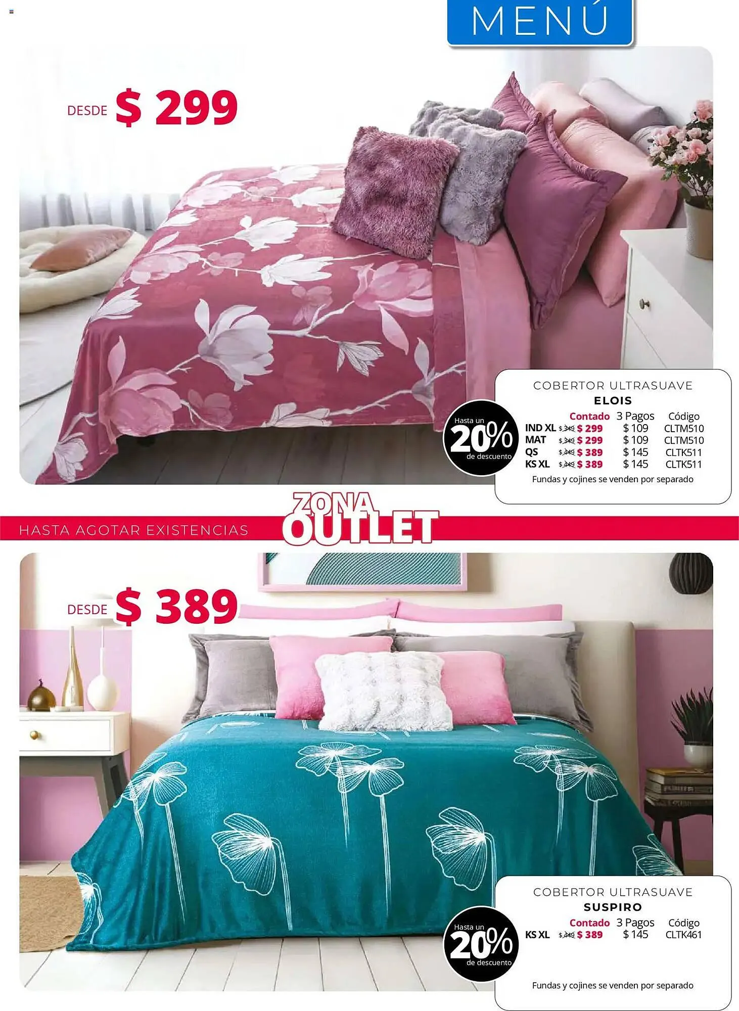 Catálogo de Catálogo Colchas Concord 1 de mayo al 1 de agosto 2026 - Pagina 229