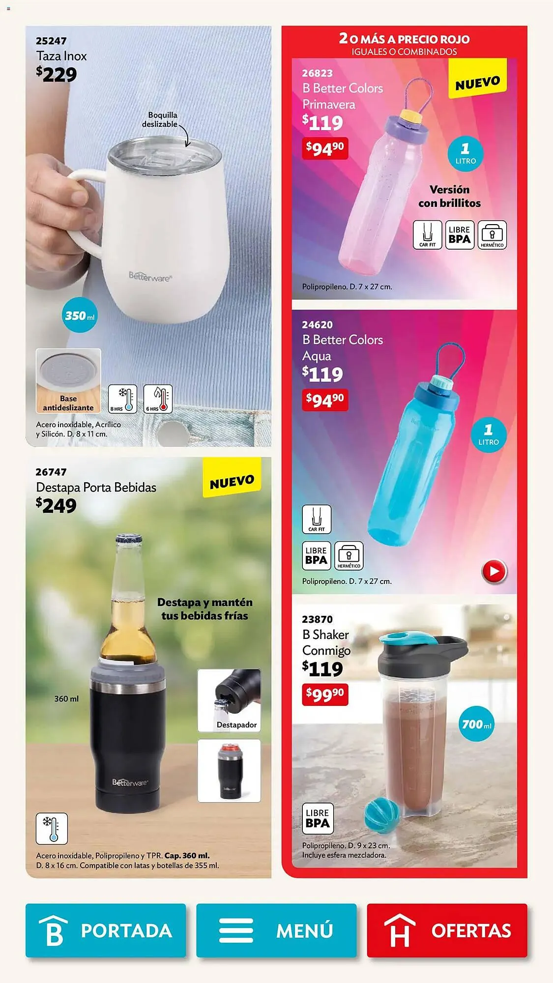 Catálogo de Catálogo BetterWare 23 de febrero al 28 de marzo 2026 - Pagina 24