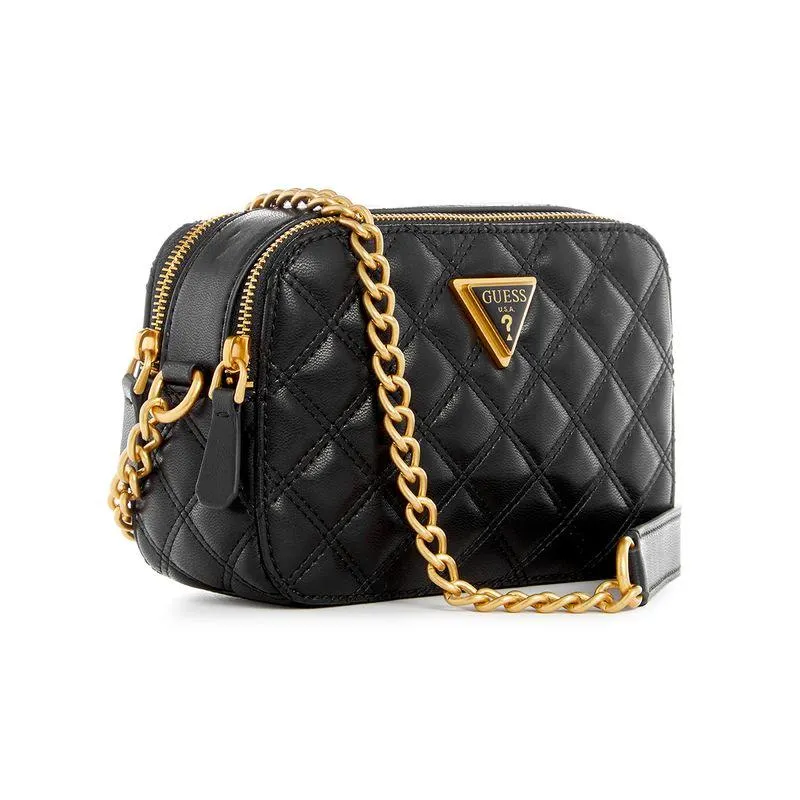 Bolsa Zip Around Para Dama Guess Guilly Negro QA874814-BLA