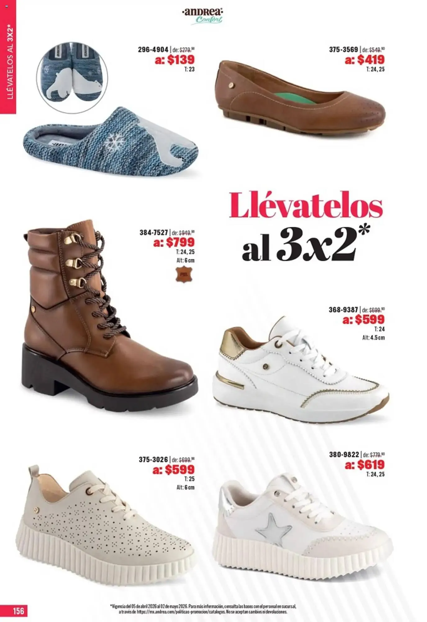 Catálogo de Catálogo Andrea 5 de abril al 2 de mayo 2026 - Pagina 156
