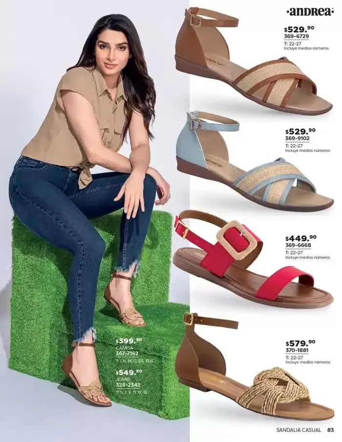 Catálogo de ANDREA | CALZADO DAMA 26 de enero al 24 de mayo 2025 - Pagina 83