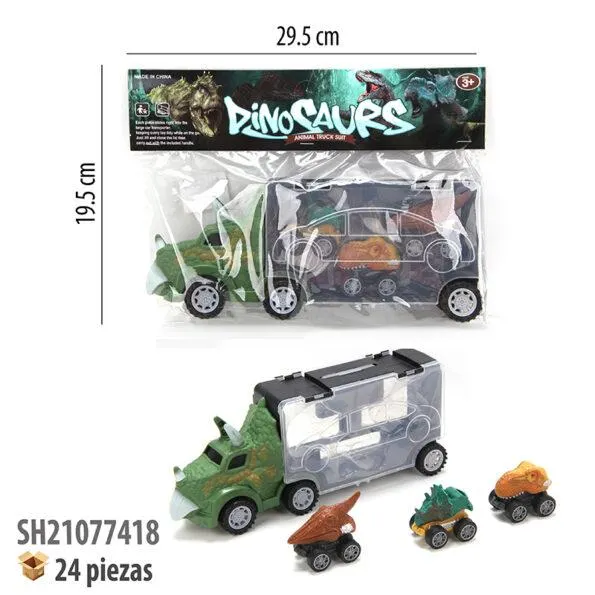 TRAILER CON VEHICULOS FRICCION