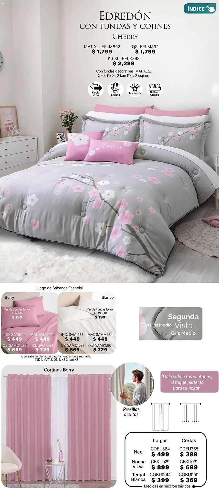 Catálogo de Catálogo Colchas Concord 1 de noviembre al 1 de febrero 2026 - Pagina 133