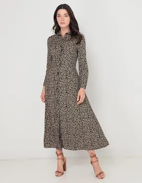 Vestido maxi casual Petite Studio para mujer