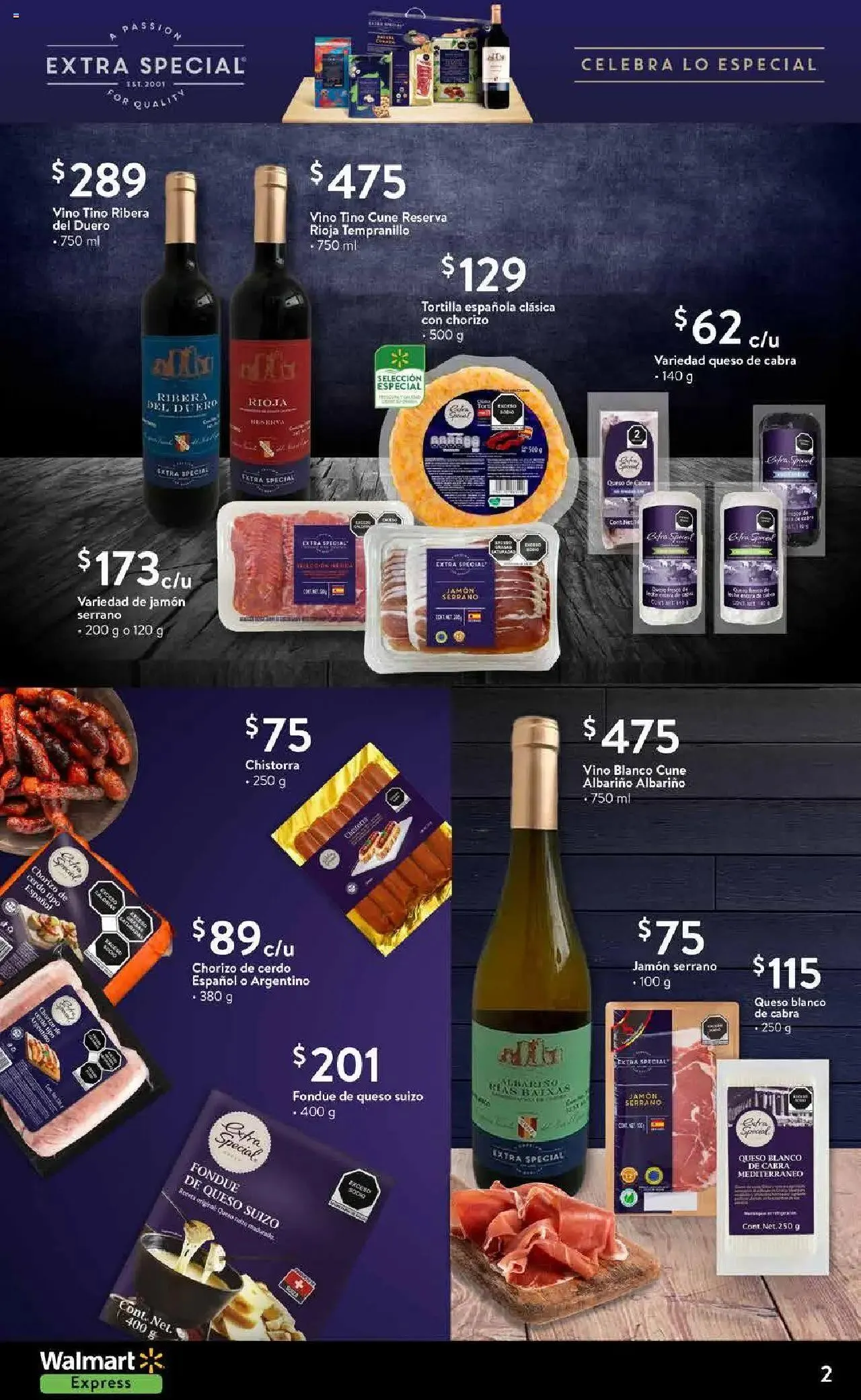Catálogo de Walmart Express folleto Celebra lo Especial 24 de marzo al 9 de abril 2025 - Pagina 2
