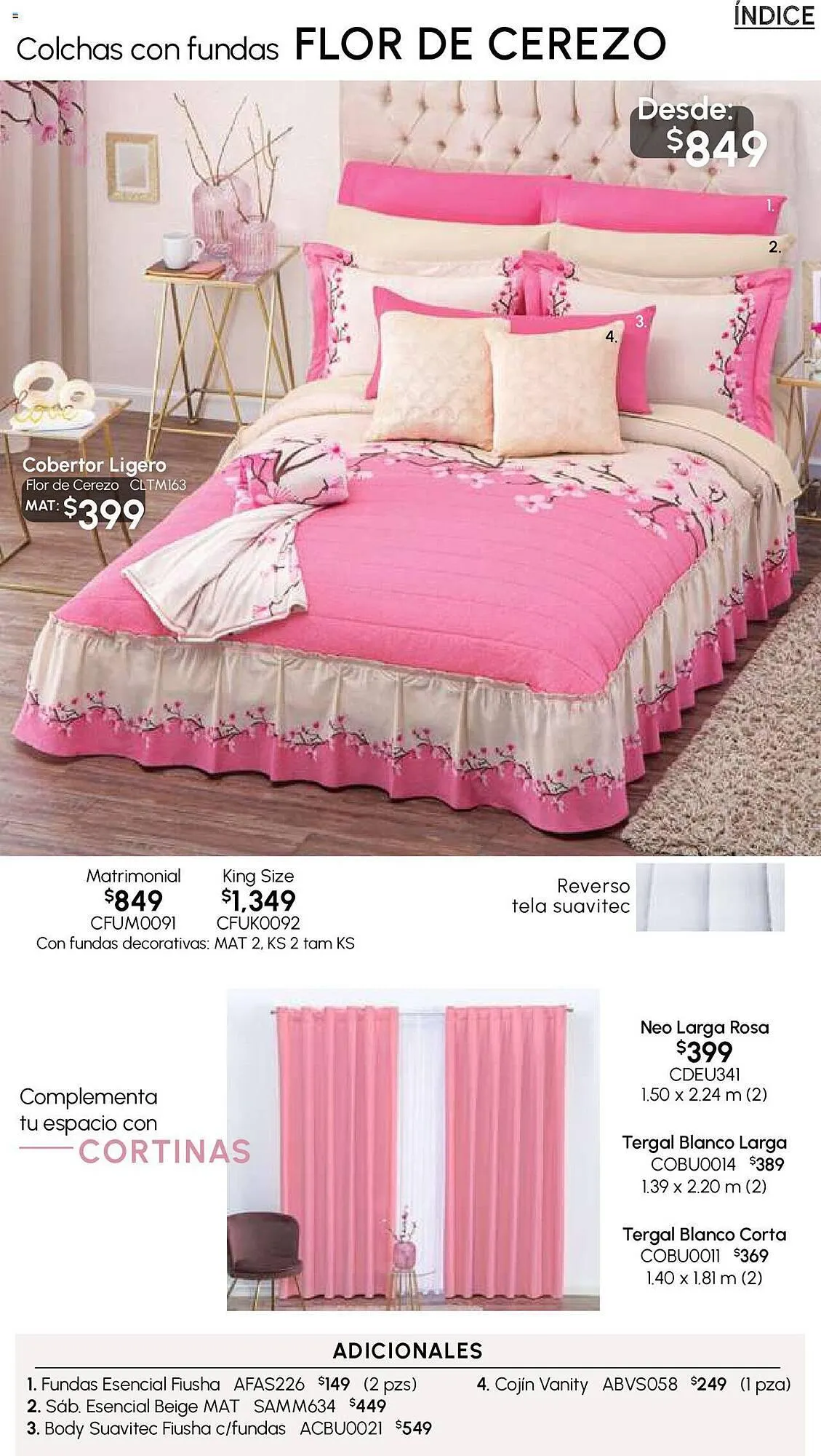 Catálogo de Catálogo Colchas Concord 13 de julio al 20 de julio 2023 - Pagina 55