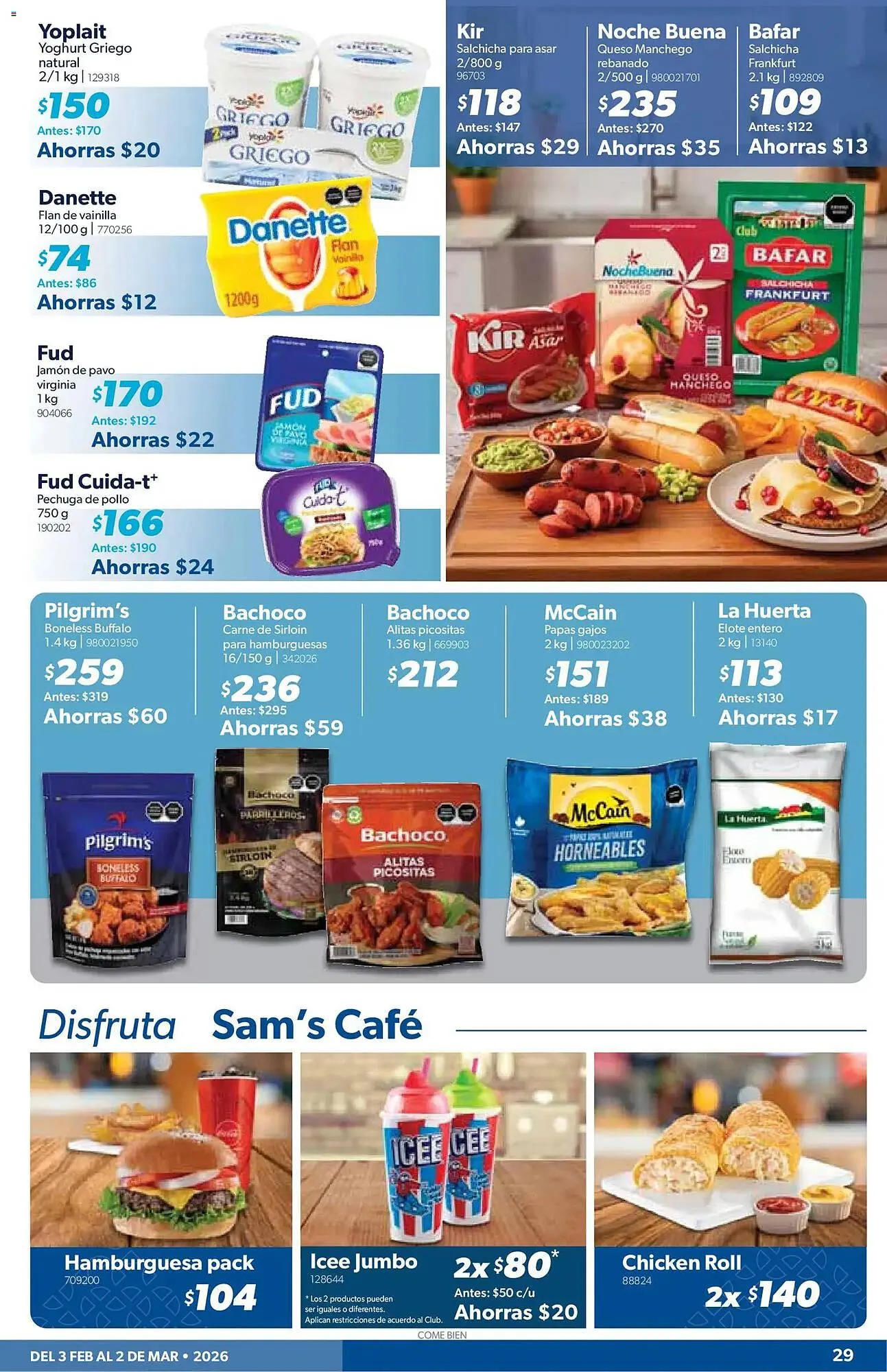 Catálogo de Catálogo Sam's Club 3 de febrero al 3 de marzo 2026 - Pagina 29