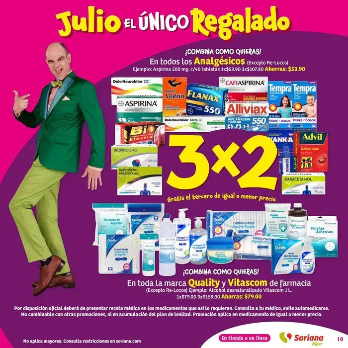 Catálogo de Folleto Julio Regalado Híper 20 de junio al 26 de junio 2024 - Pagina 10