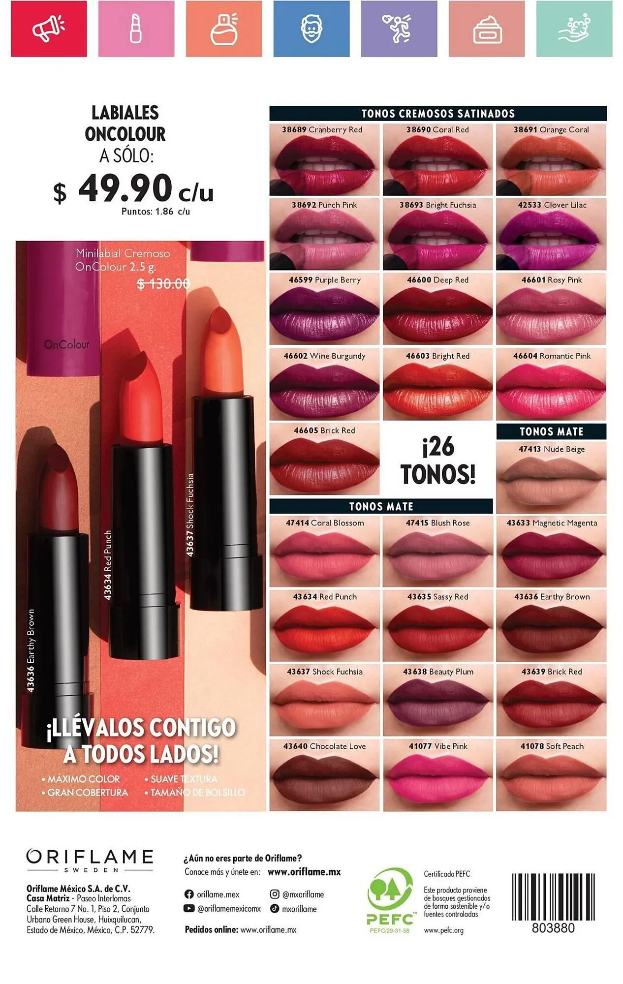 Catálogo de Catálogo Oriflame 10 de mayo al 30 de mayo 2025 - Pagina 132