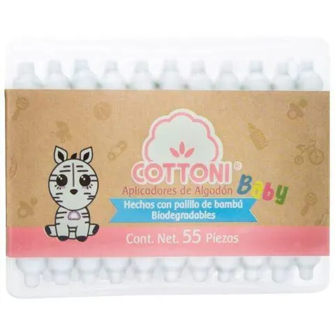 Cottoni Baby Aplicadores de Algodón para Bebé