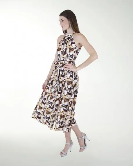 VESTIDO CASUAL CUELLO ALTO