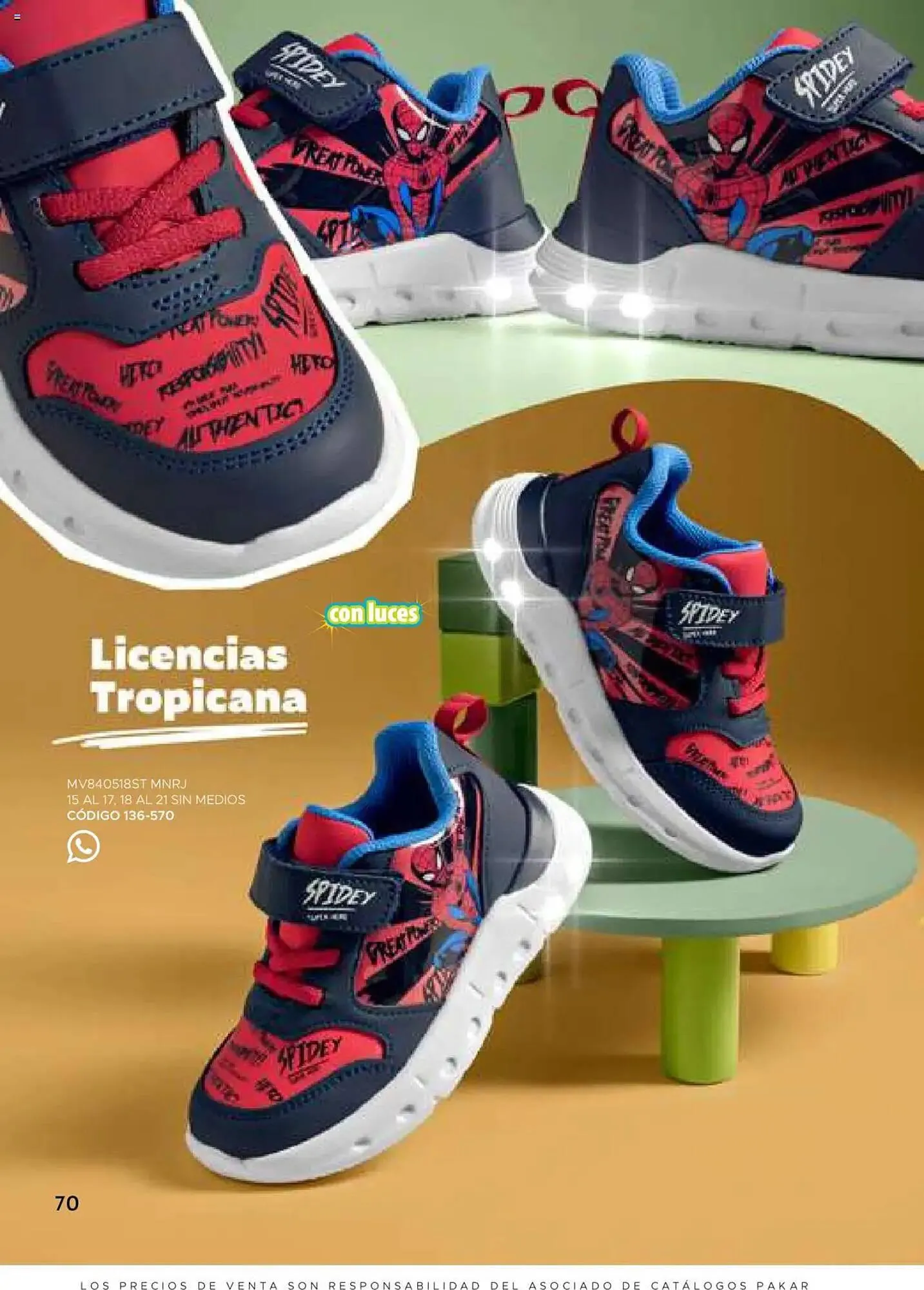 Catálogo de Catálogo SC Pakar 24 de julio al 1 de enero 2026 - Pagina 70