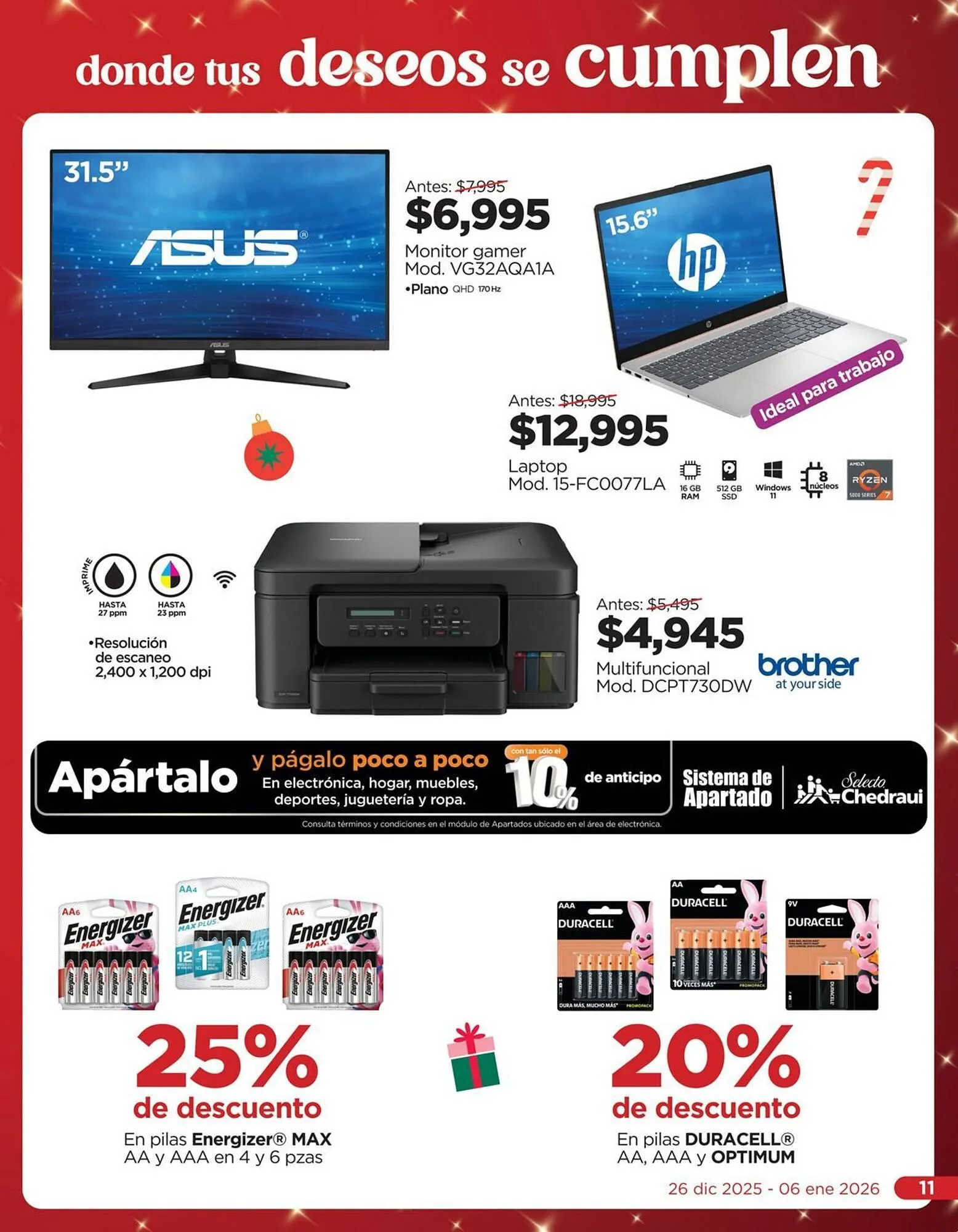 Catálogo de Folleto Chedraui 26 de diciembre al 6 de enero 2026 - Pagina 11