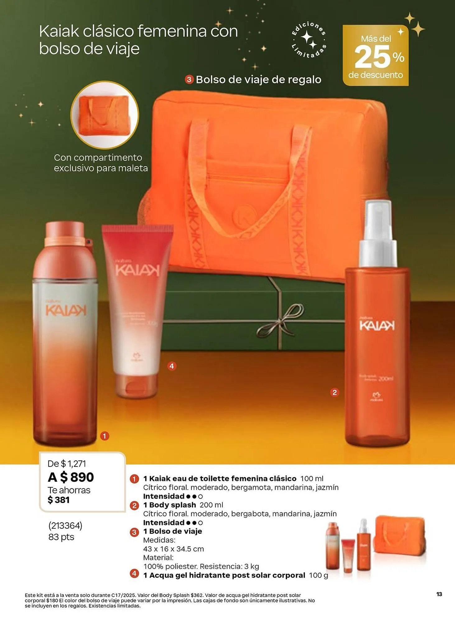 Catálogo de Catálogo Natura 3 de octubre al 31 de diciembre 2025 - Pagina 13