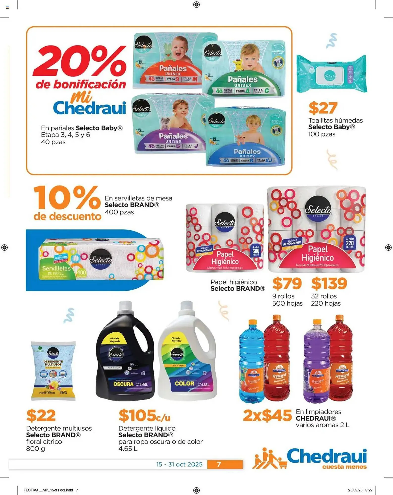 Catálogo de Folleto Chedraui 15 de octubre al 1 de noviembre 2025 - Pagina 7