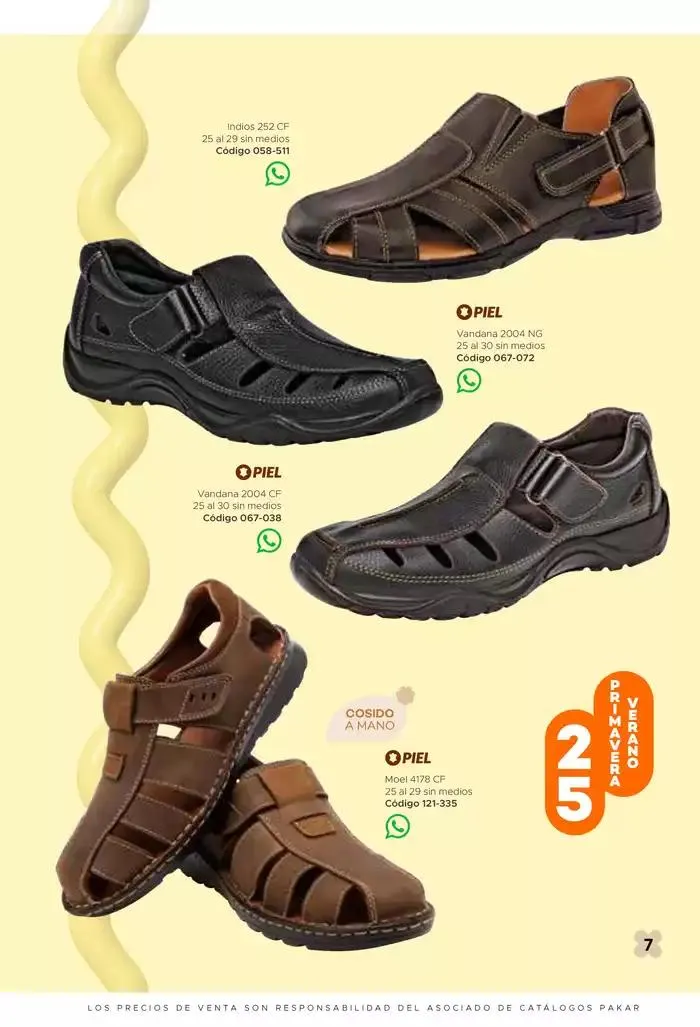 Catálogo de Pakar Hombre 31 de enero al 31 de agosto 2025 - Pagina 7