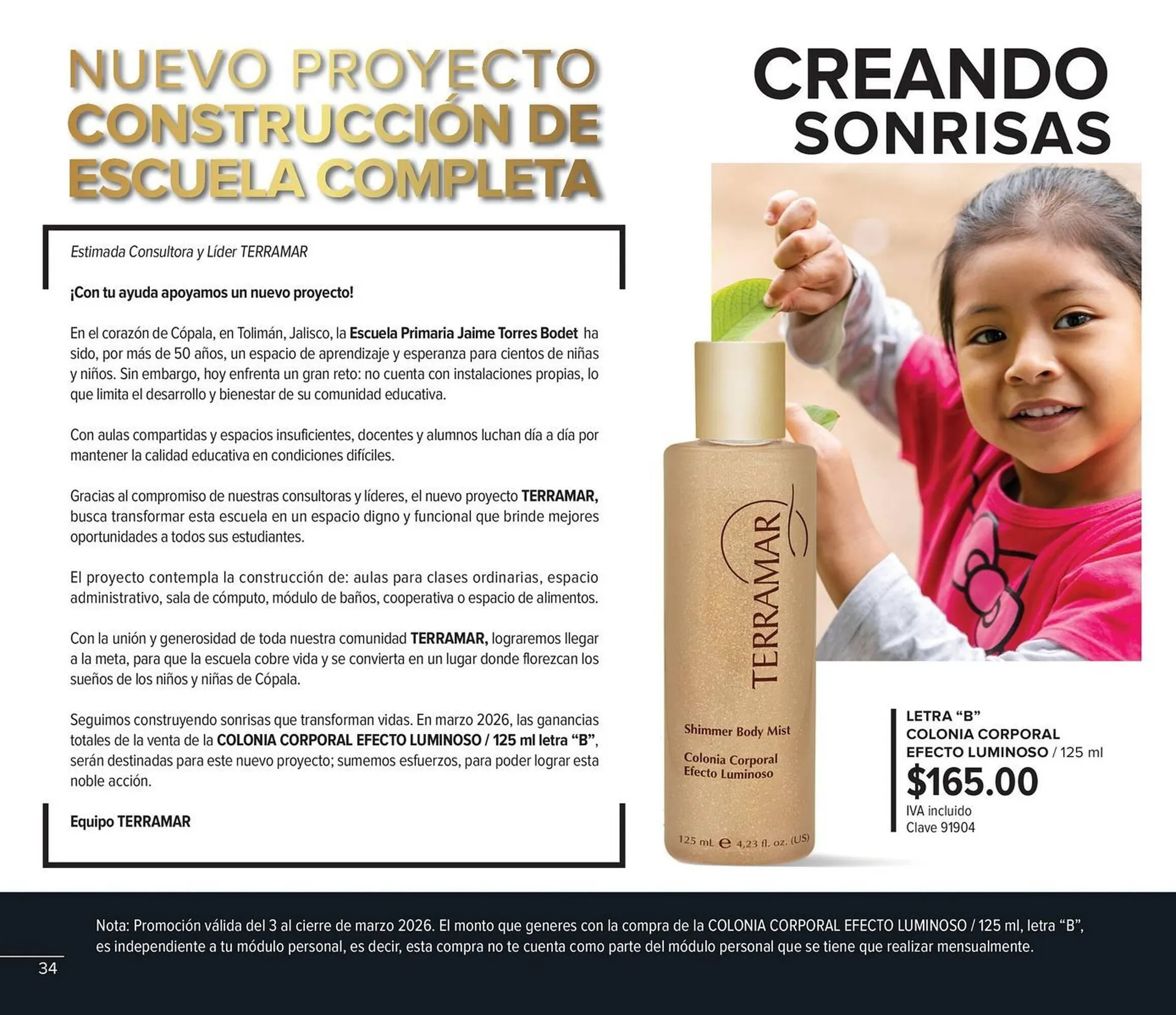 Catálogo de Catálogo Terramar Brands 1 de marzo al 31 de marzo 2026 - Pagina 34