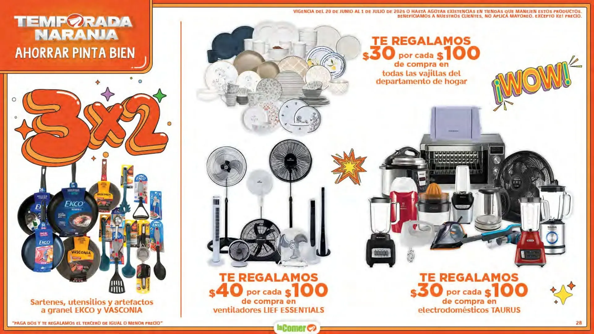 Catálogo de Catálogo La Comer 20 de junio al 1 de julio 2025 - Pagina 28