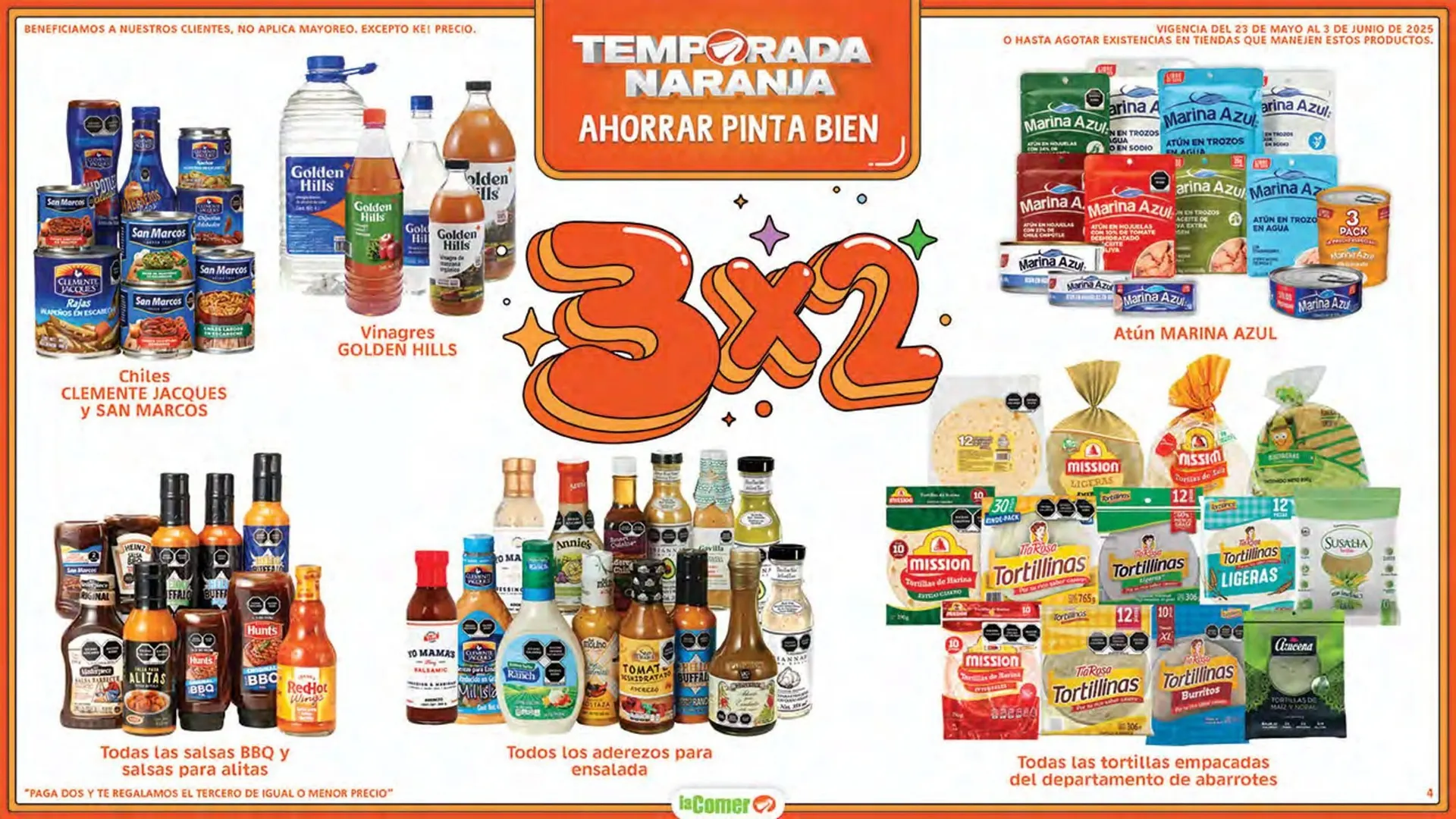 Catálogo de Catálogo La Comer 23 de mayo al 4 de junio 2025 - Pagina 4