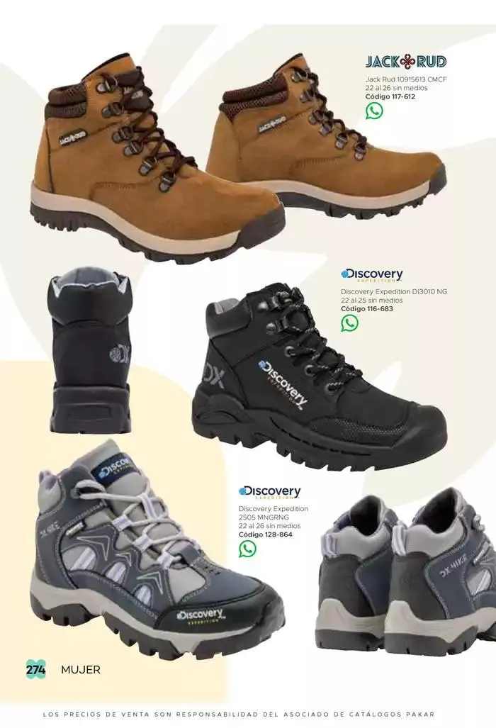 Catálogo de Pakar Mujer 31 de enero al 31 de agosto 2025 - Pagina 274