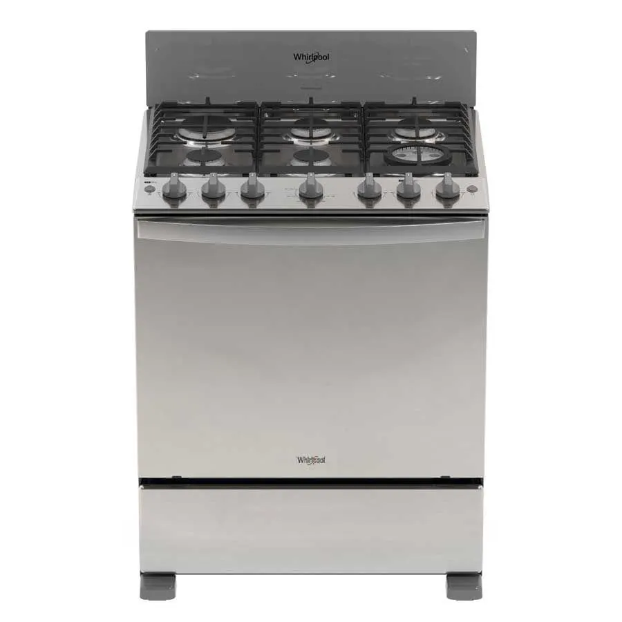 Estufa de gas 30 pulgadas Xpert Air Fry Cooking con puerta acabado espejo