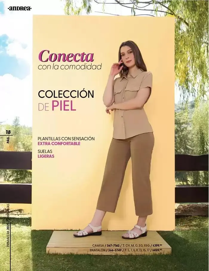 Catálogo de ANDREA | CALZADO CONFORT 26 de enero al 24 de mayo 2025 - Pagina 18