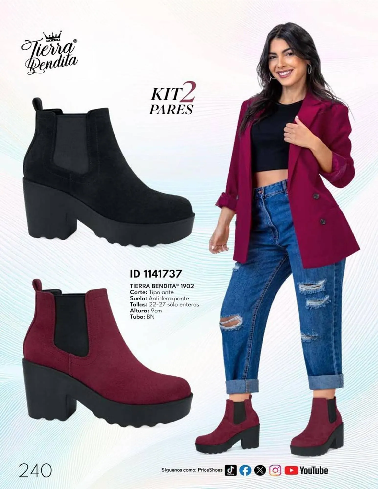 Catálogo de Catálogo Price Shoes 15 de abril al 31 de diciembre 2025 - Pagina 240