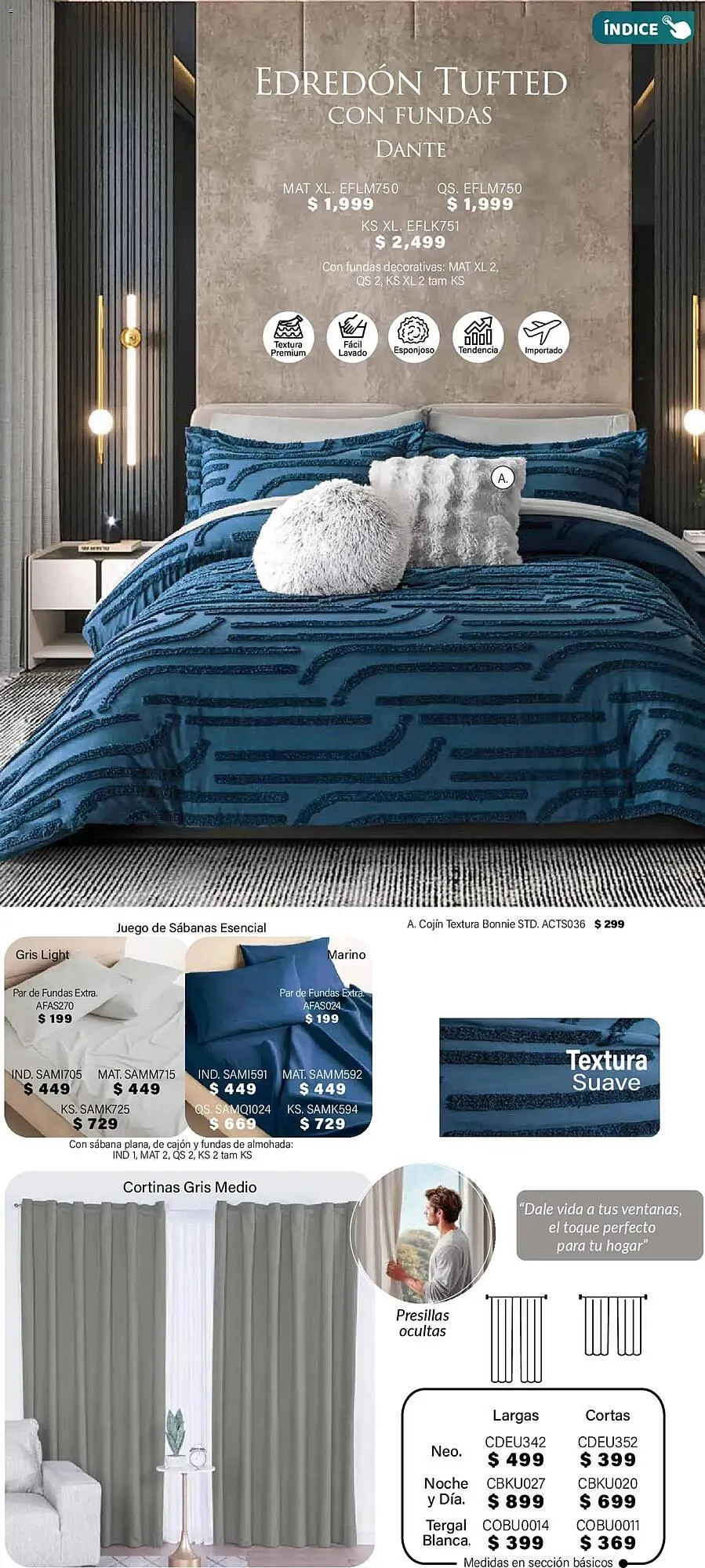 Catálogo de Catálogo Colchas Concord 1 de noviembre al 1 de febrero 2026 - Pagina 138