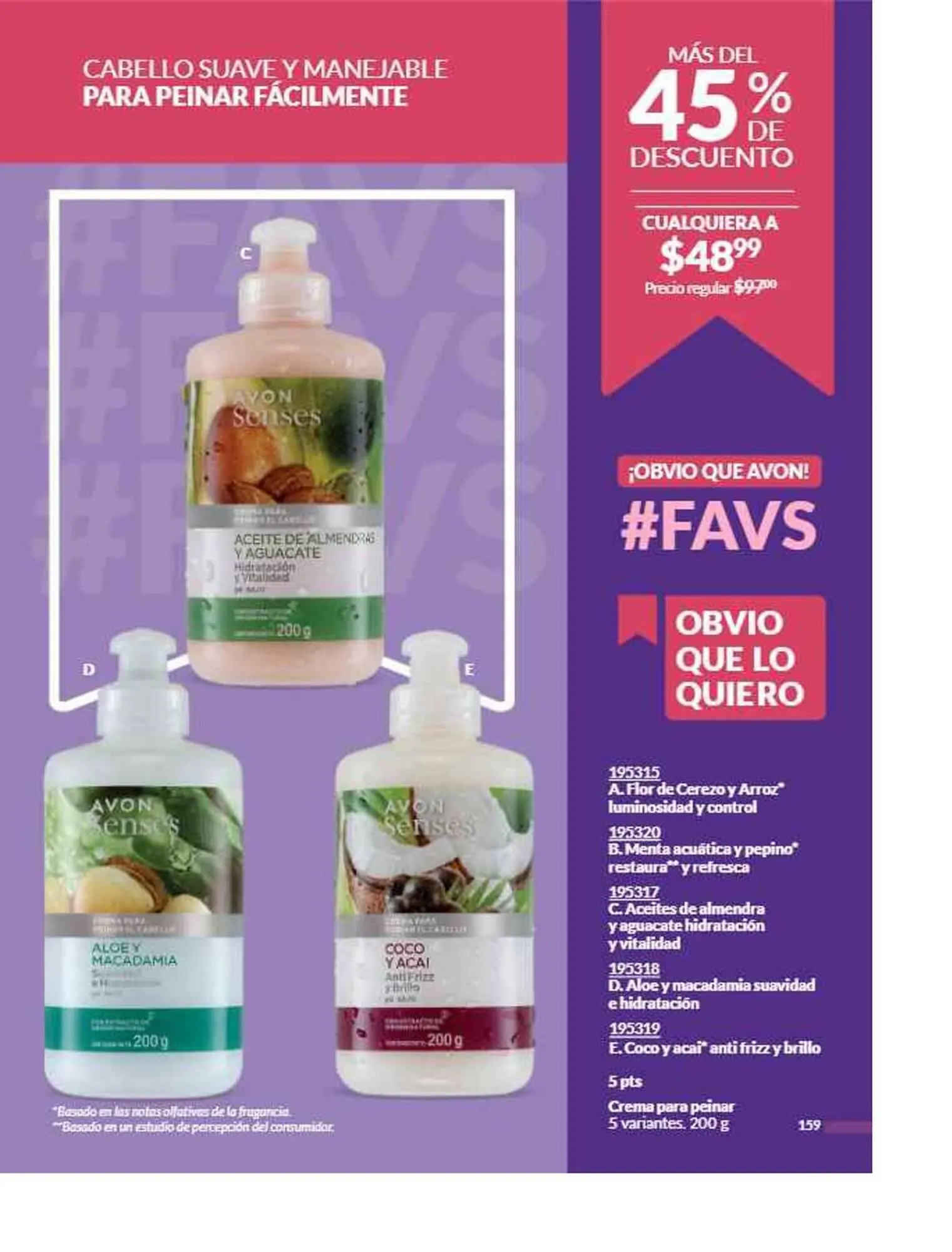 Catálogo de Catálogo Avon 10 de septiembre al 30 de septiembre 2025 - Pagina 167