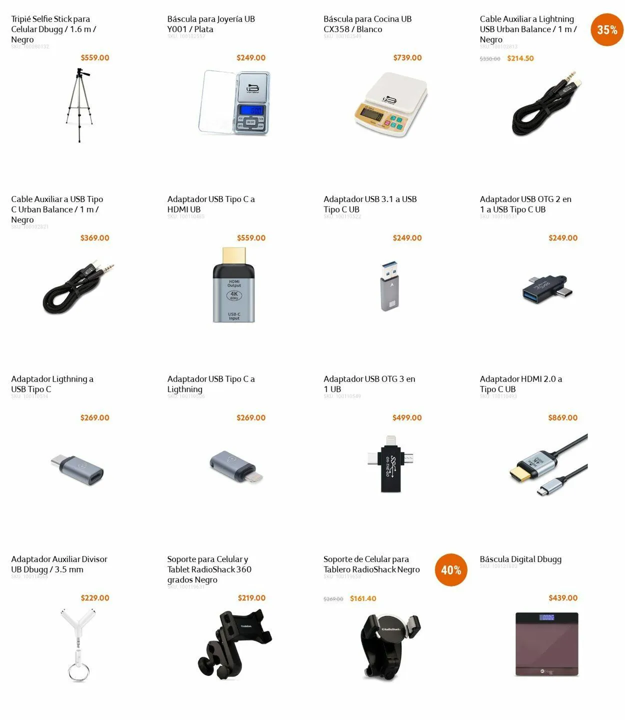 Catálogo de Radio Shack Oferta actual 1 de enero al 16 de enero 2025 - Pagina 8