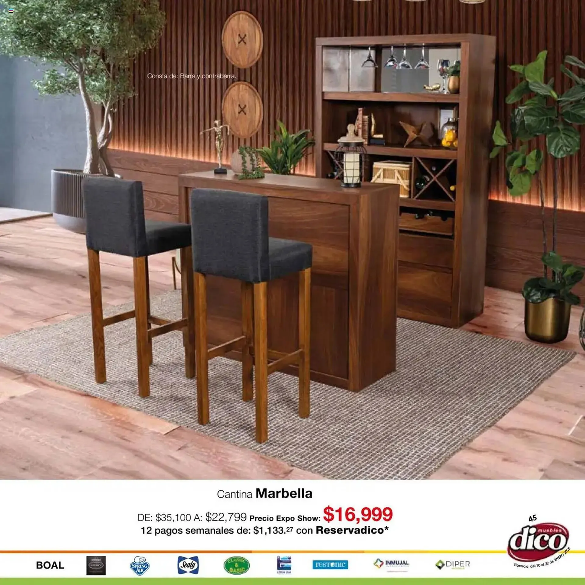 Catálogo de Catálogo Muebles Dico 10 de enero al 22 de enero 2025 - Pagina 45