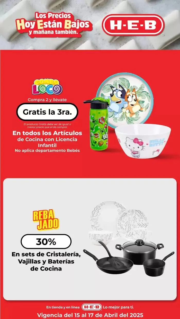 Catálogo de Ofertas HEB 15 de abril al 17 de abril 2025 - Pagina 15