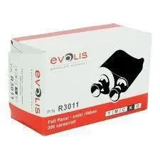 Evolis Cinta R3011 YMCKO, 200 Páginas,