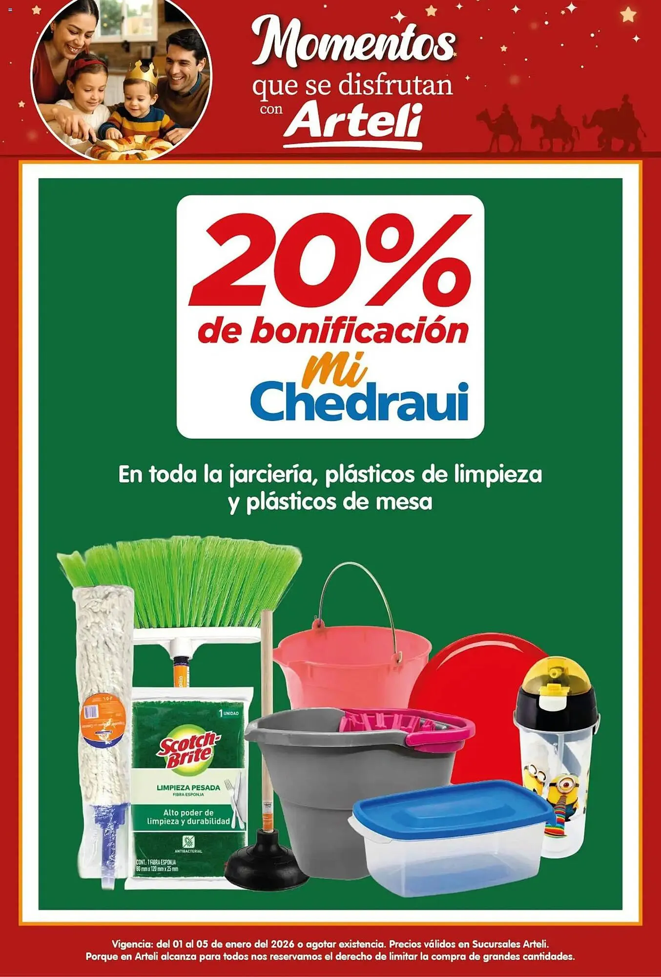 Catálogo de Folleto Arteli 1 de enero al 5 de enero 2026 - Pagina 1