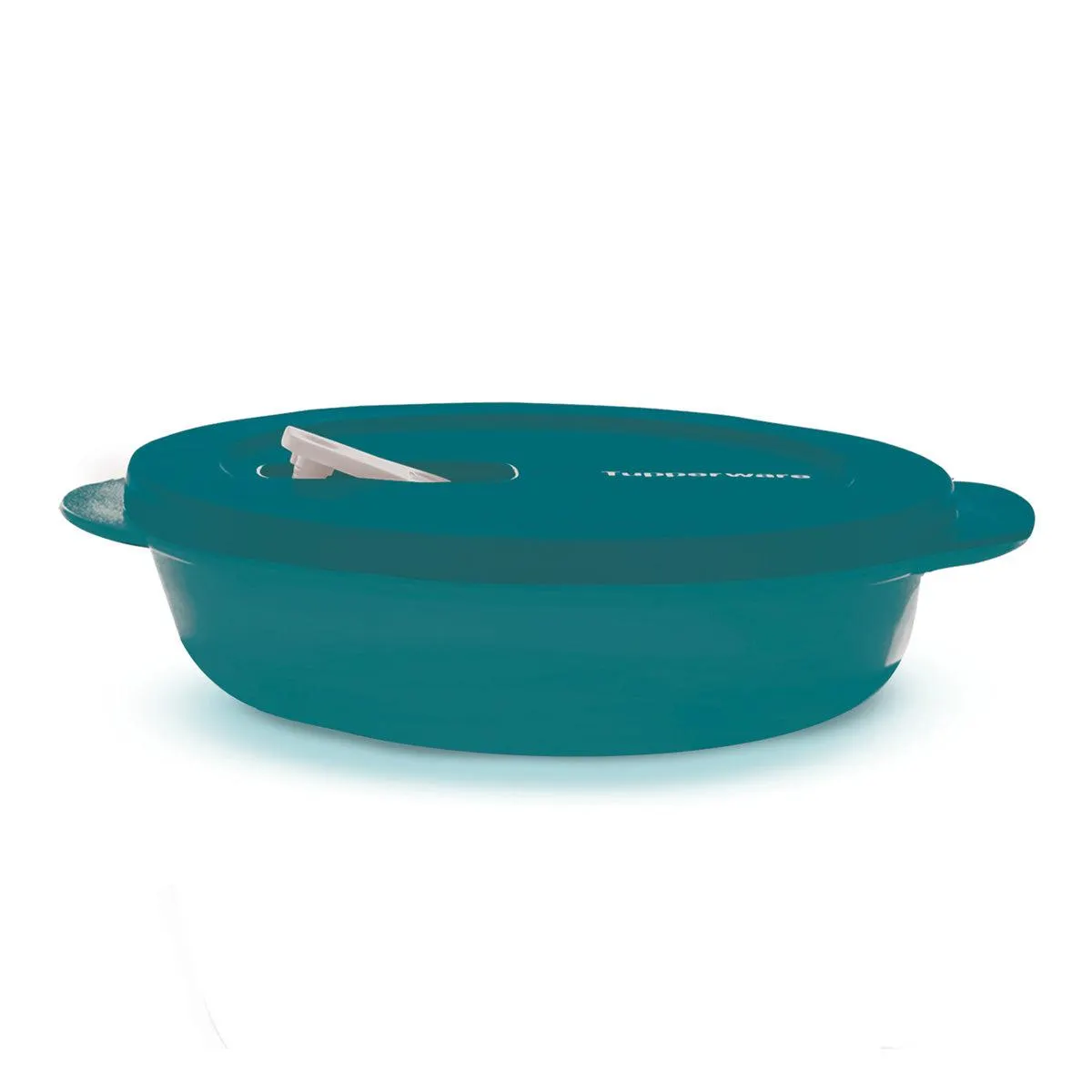 Contenedor redondo con tapa para microondas