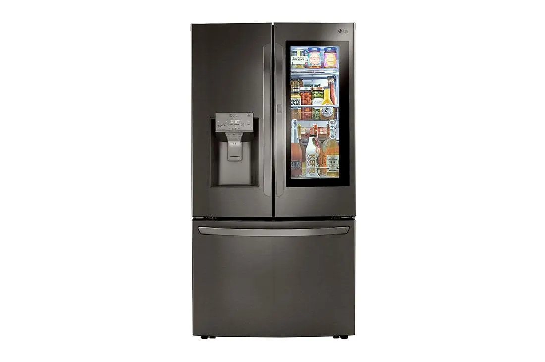 Refrigerador French Door LG Instaview™ Door-in-Door Inteligente 30 pies cúbicos - Acero Inoxidable con Despachador de Agua y Hielos | LINEAR INVERTER