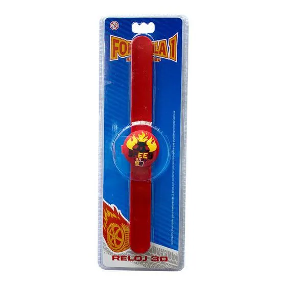 Switch Reloj Digital Formula 1 Flama Rojo 3D JLRDCAR01