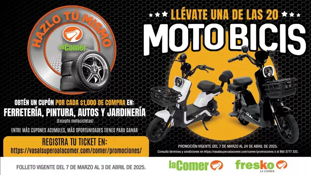 Catálogo de HAZLO TU MISMO, LA COMER 7 de marzo al 3 de abril 2025 - Pagina 1