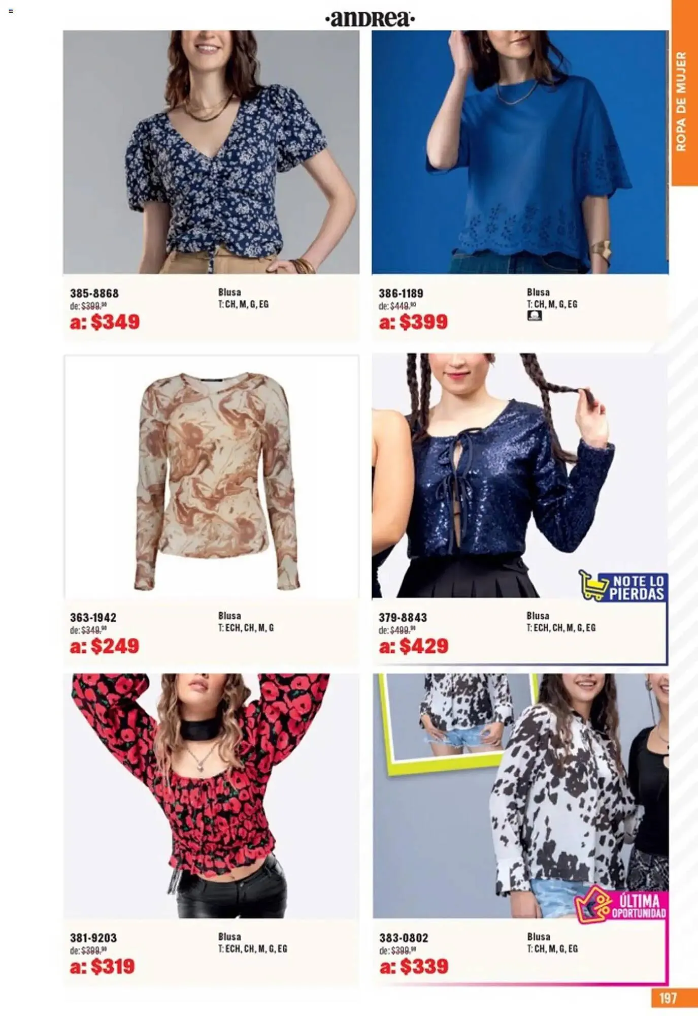 Catálogo de Catálogo Andrea 5 de abril al 2 de mayo 2026 - Pagina 197