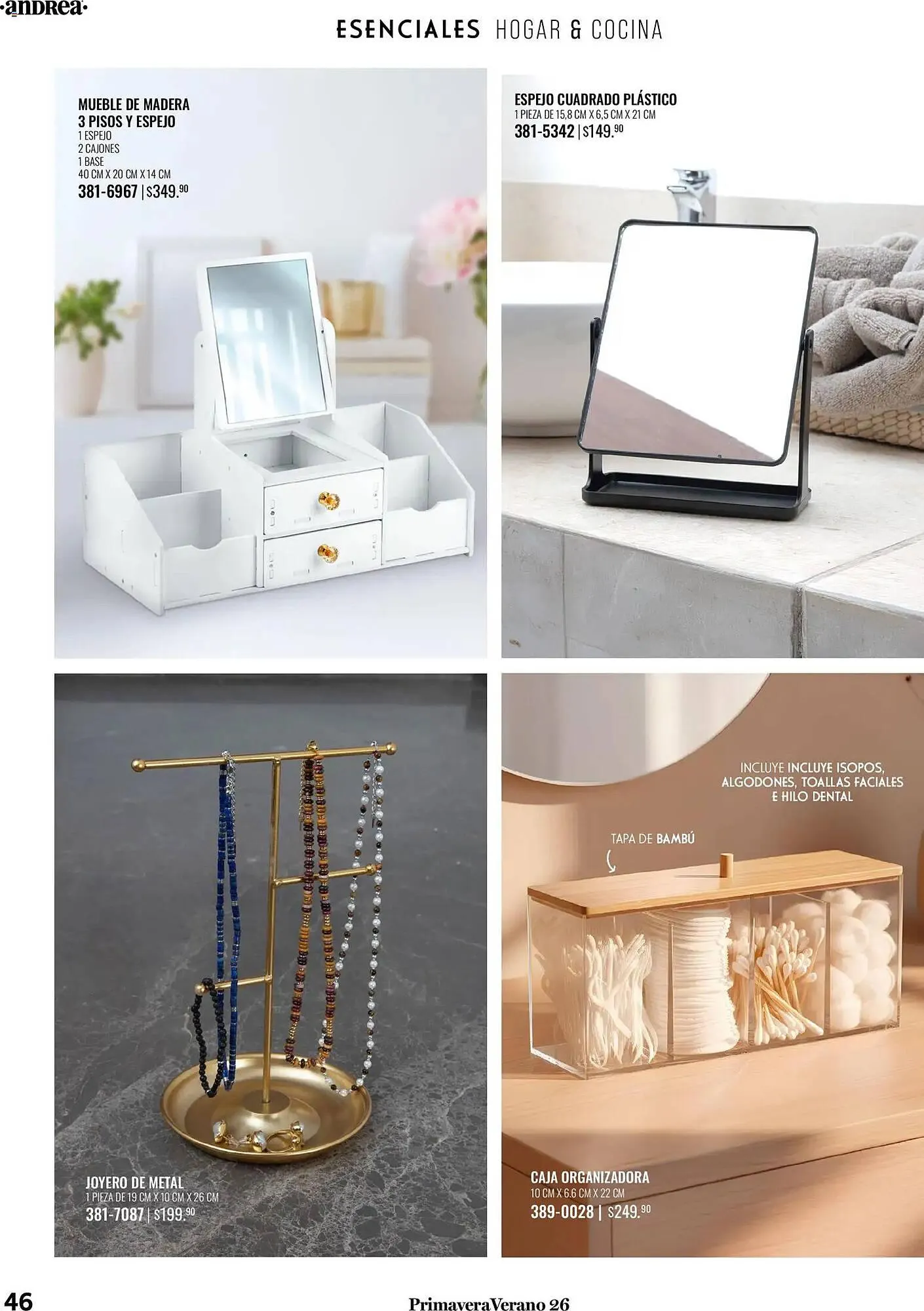 Catálogo de Catálogo Andrea 25 de enero al 22 de agosto 2026 - Pagina 46