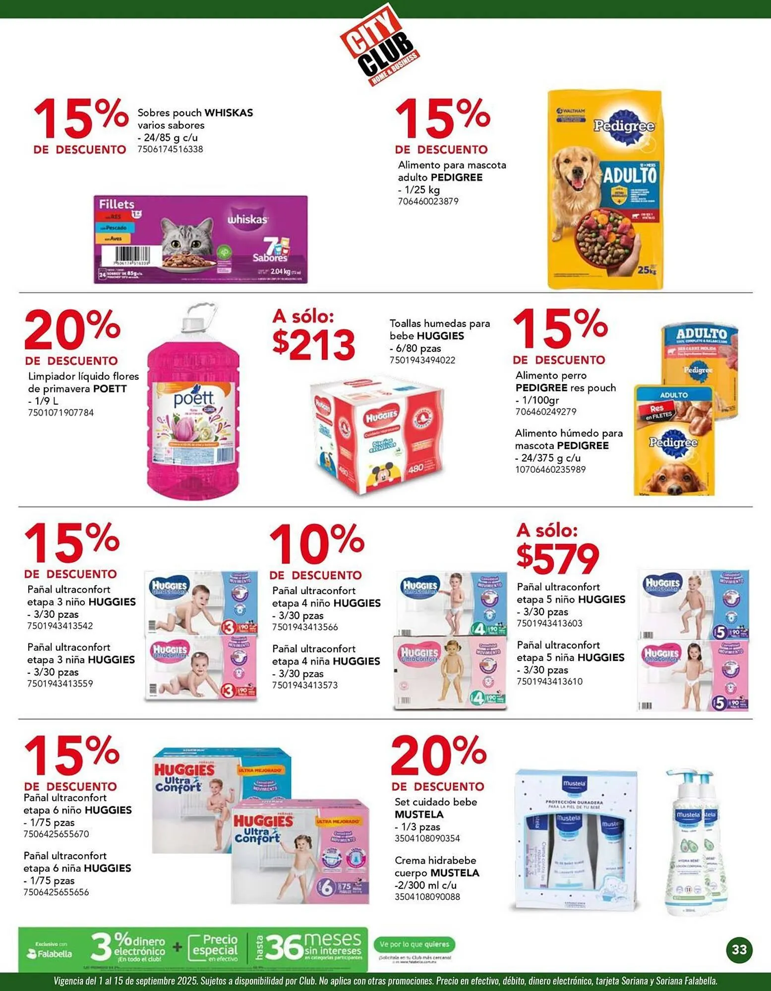 Catálogo de catálogo City Club 2 de septiembre al 30 de septiembre 2025 - Pagina 33