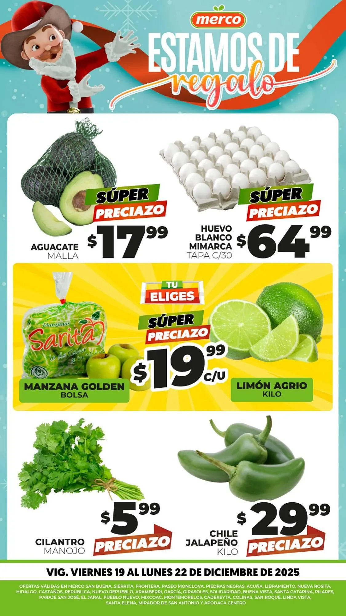 Catálogo de Folleto Merco 19 de diciembre al 22 de diciembre 2025 - Pagina 1