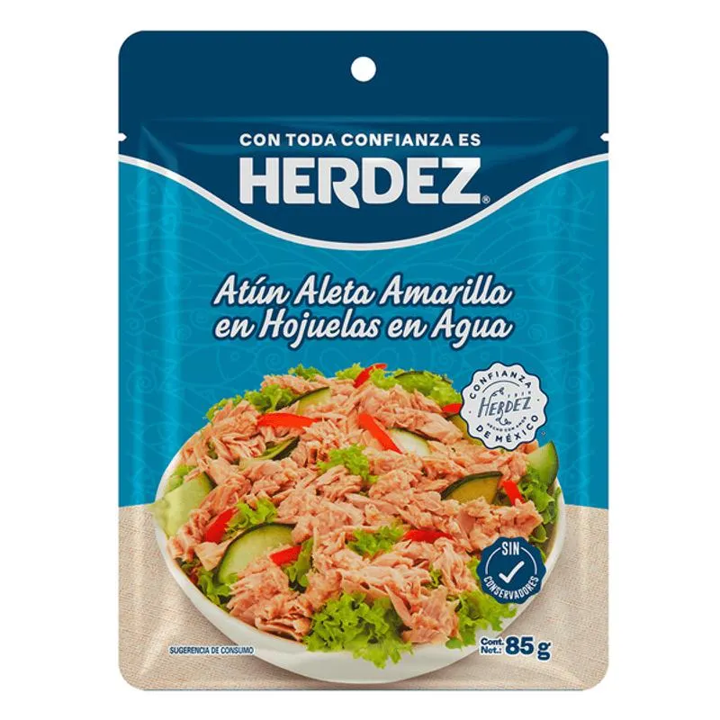 Herdez Atún en Agua Pouch 85 g