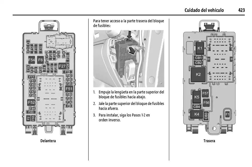 Catálogo de Cheyenne 2025 Manual del propietario 22 de enero al 31 de diciembre 2025 - Pagina 424