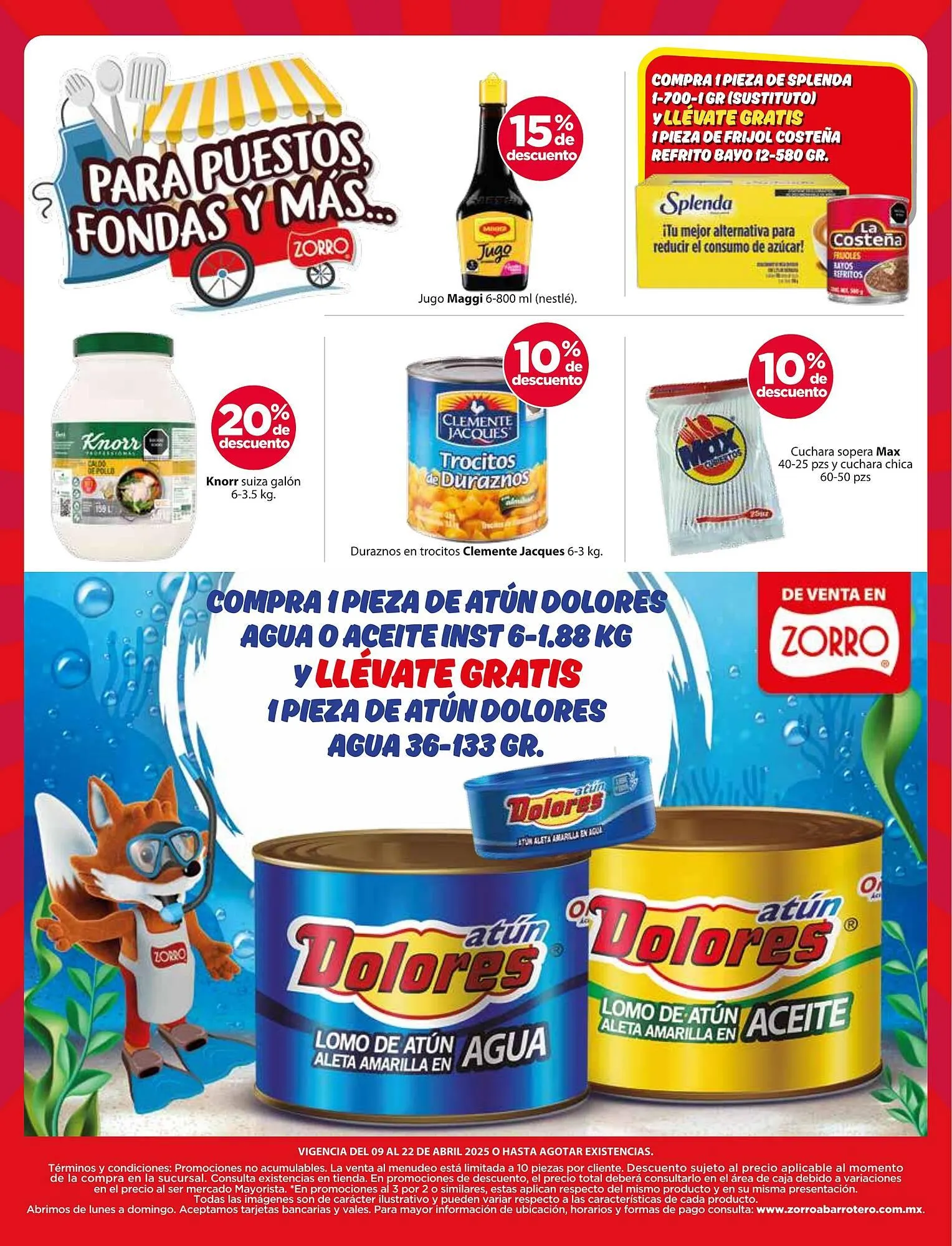 Catálogo de Catálogo Zorro 10 de abril al 22 de abril 2025 - Pagina 18