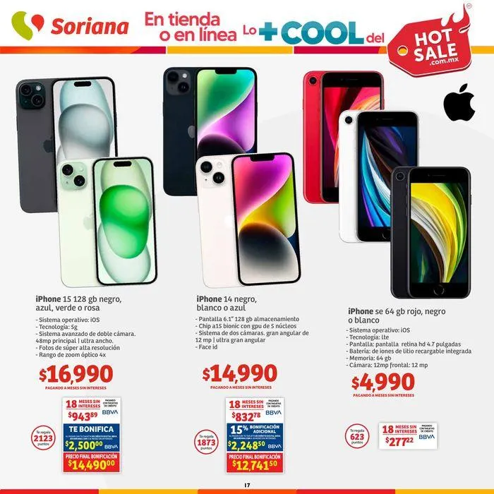 Catálogo de Hot Sale Híper 15 de mayo al 23 de mayo 2024 - Pagina 17