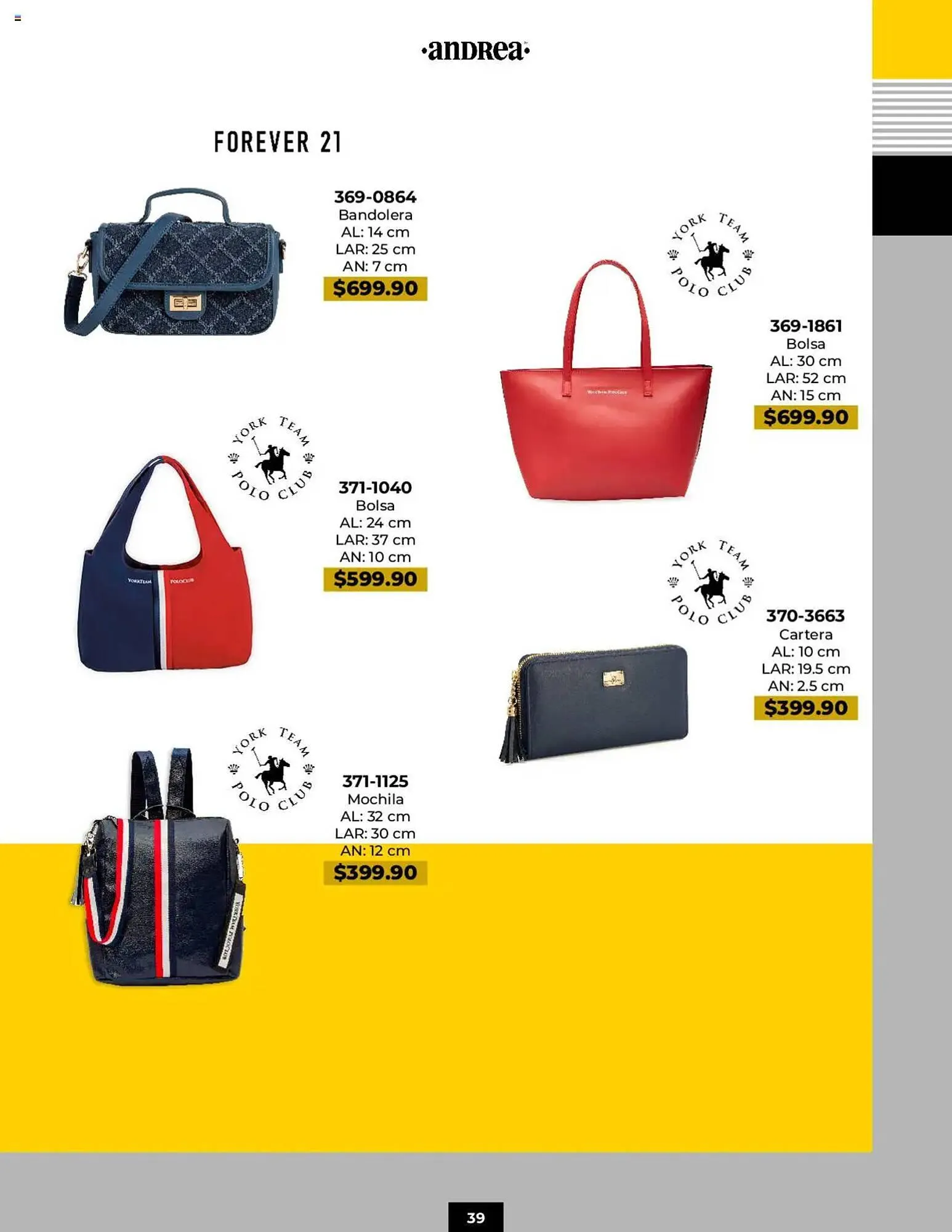 Catálogo de Catálogo Andrea 4 de mayo al 2 de agosto 2025 - Pagina 39
