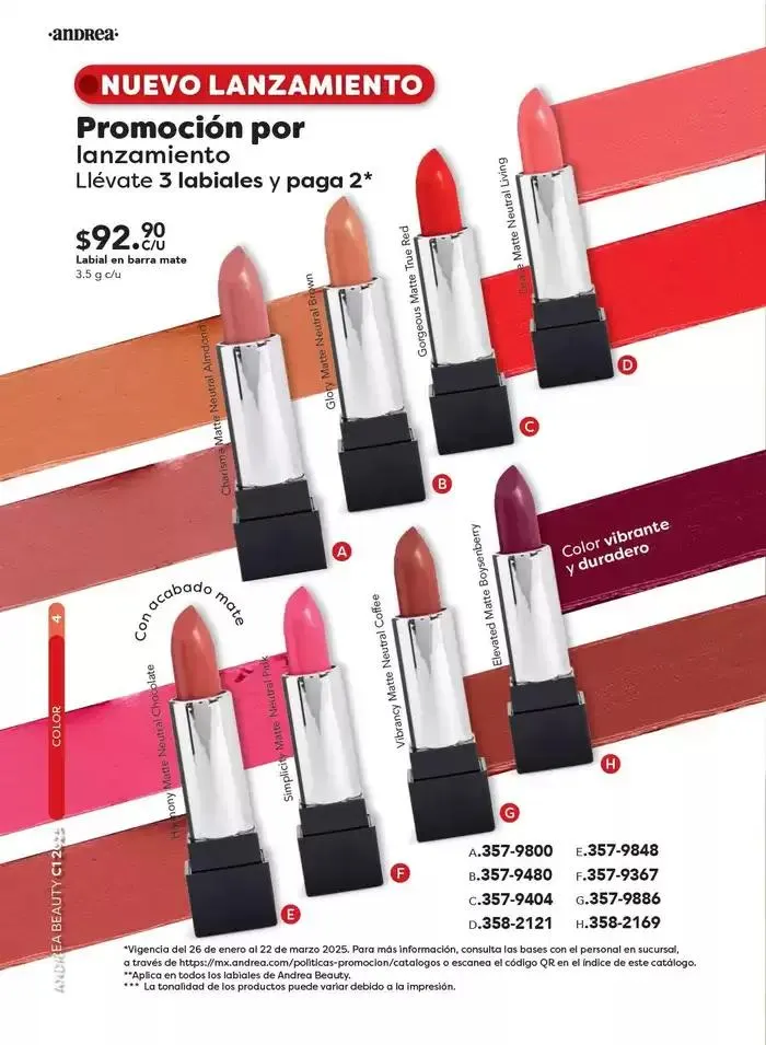 Catálogo de Ofertas especiales para ti 30 de enero al 22 de marzo 2025 - Pagina 4